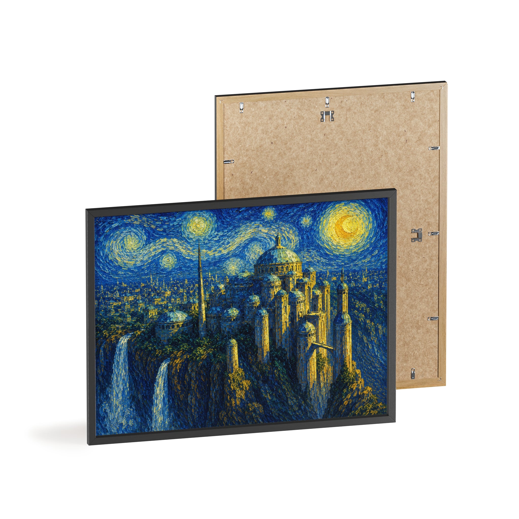 Celestial City Nightscape Artwork