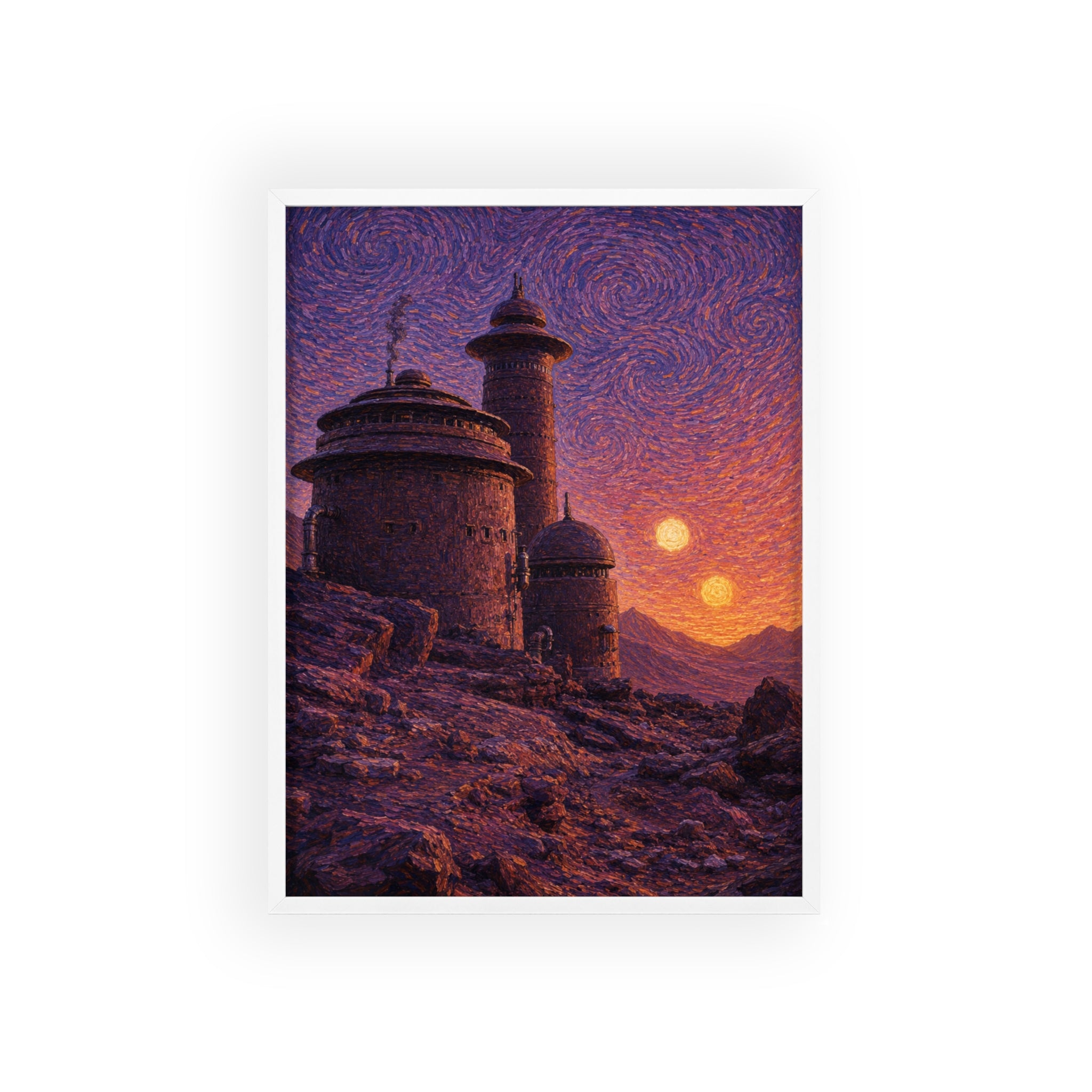 Twin Suns Desert Outpost artwork