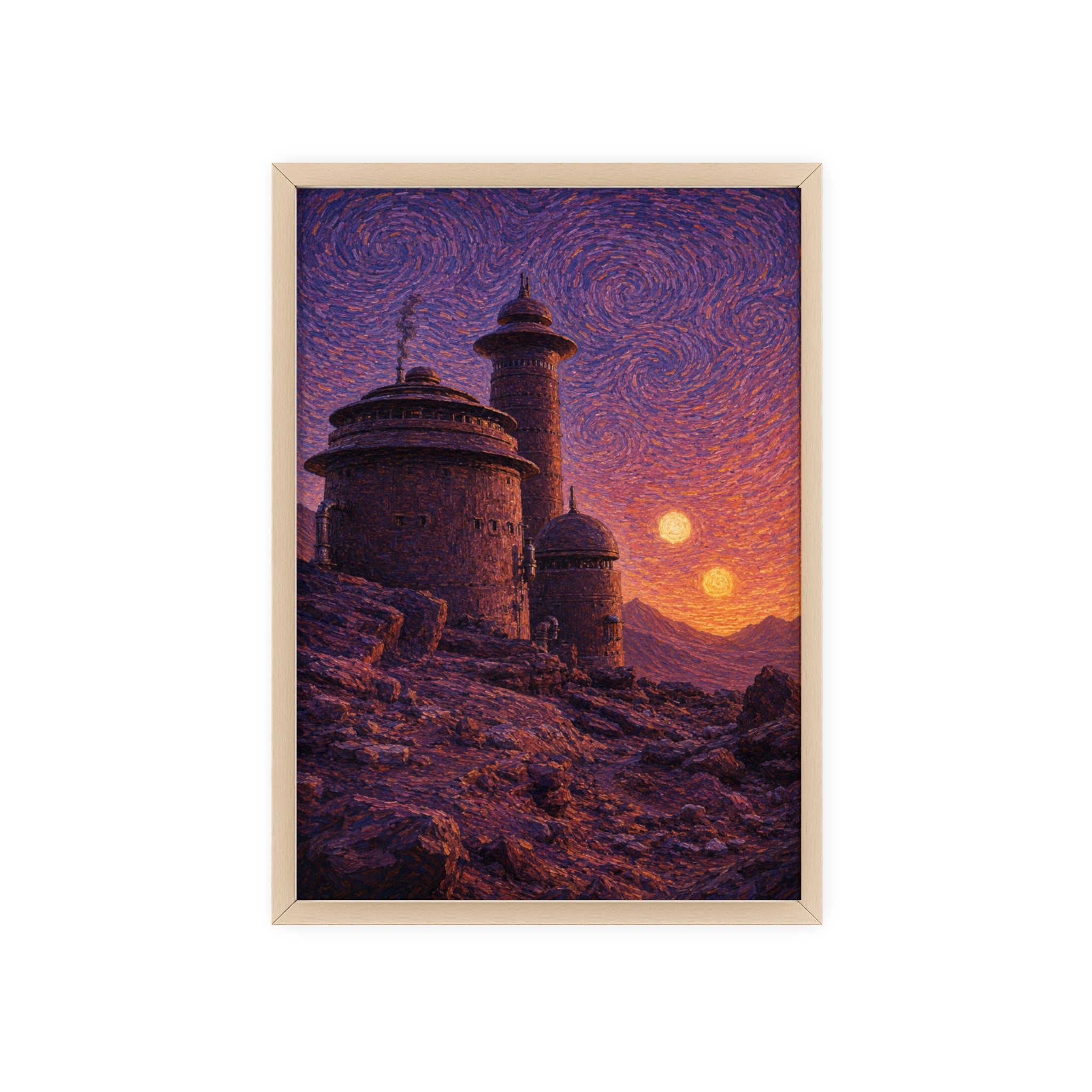 Twin Suns Desert Outpost artwork