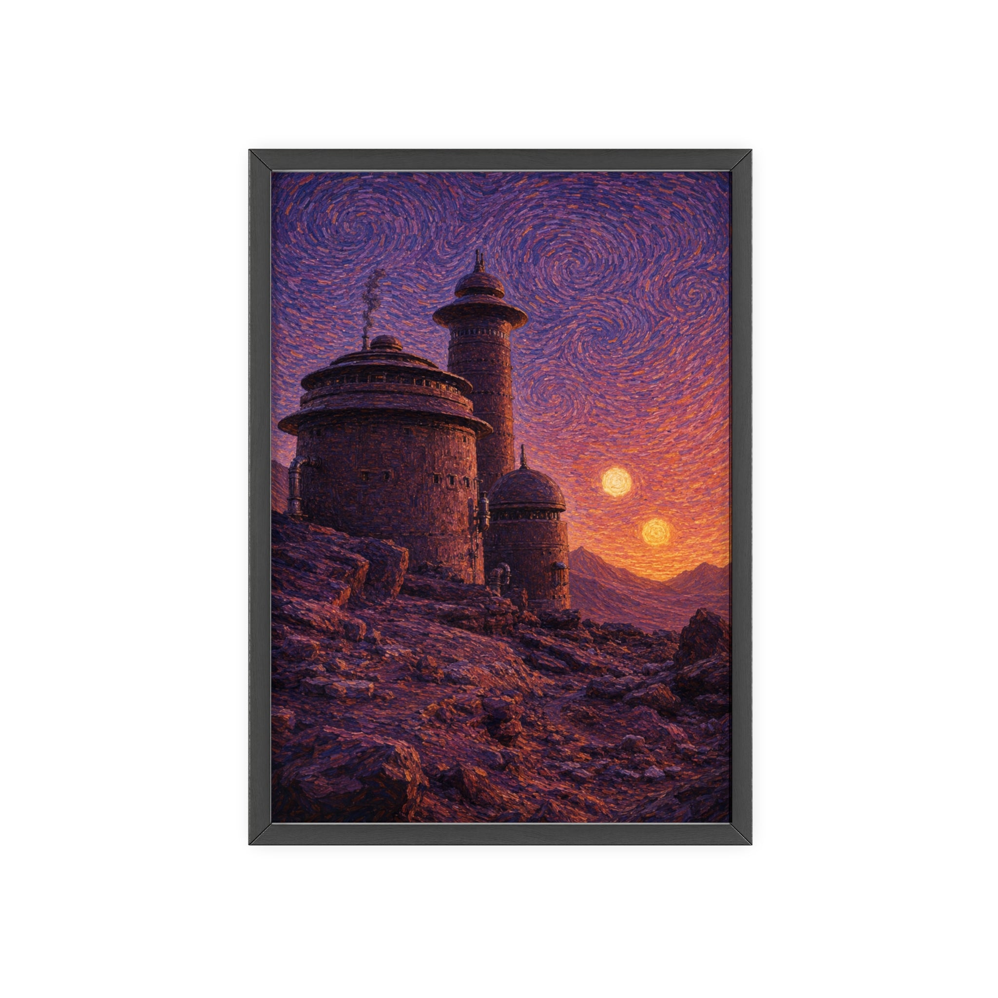 Twin Suns Desert Outpost artwork