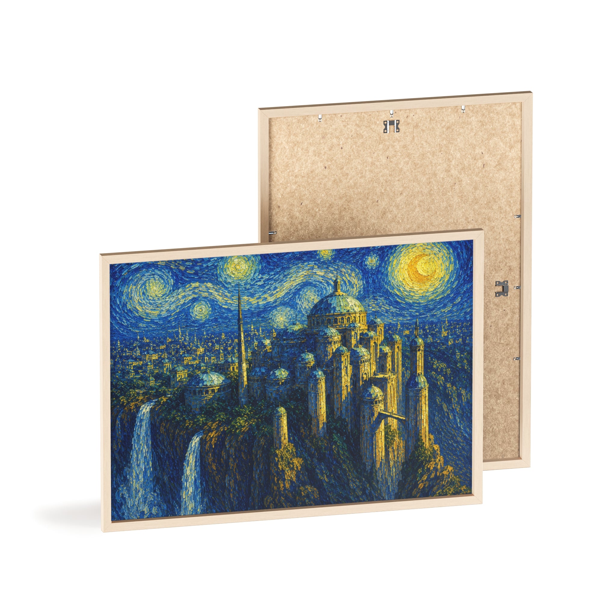Celestial City Nightscape Artwork