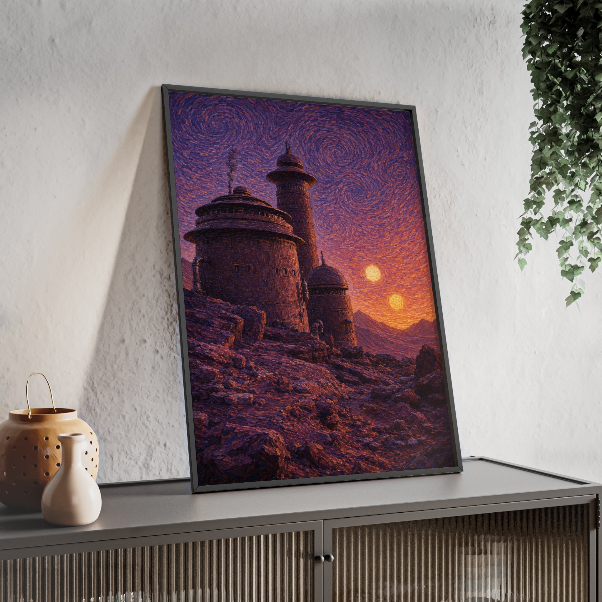 Twin Suns Desert Outpost artwork