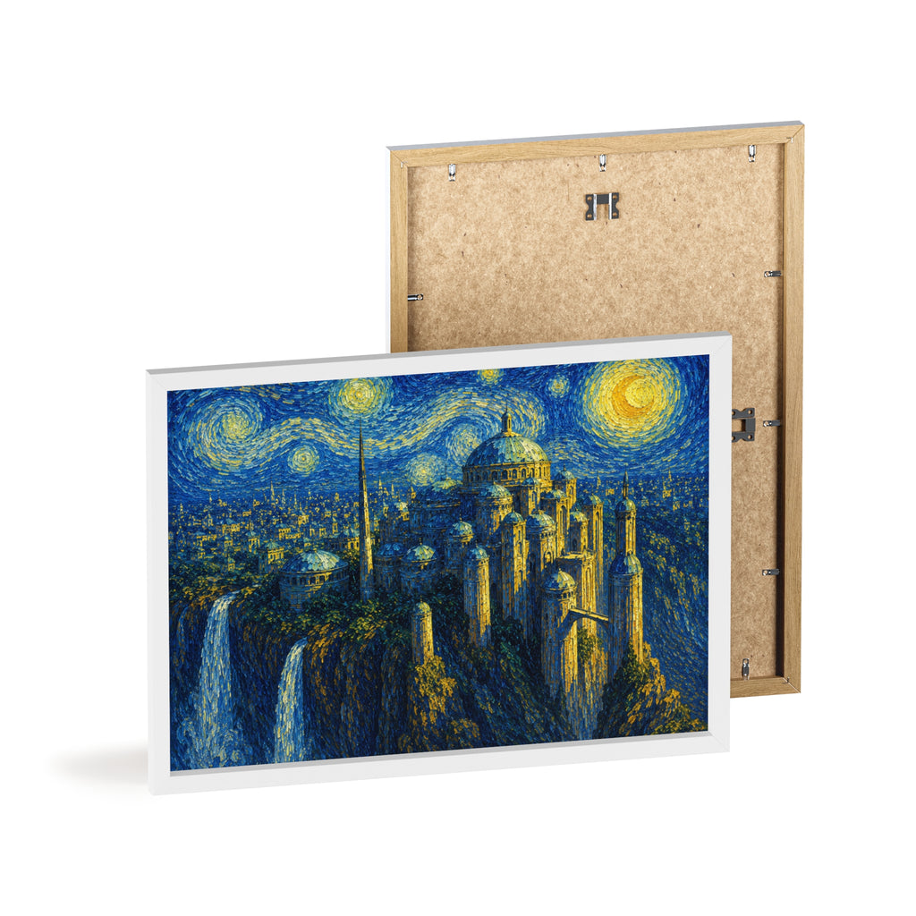 Celestial City Nightscape Artwork