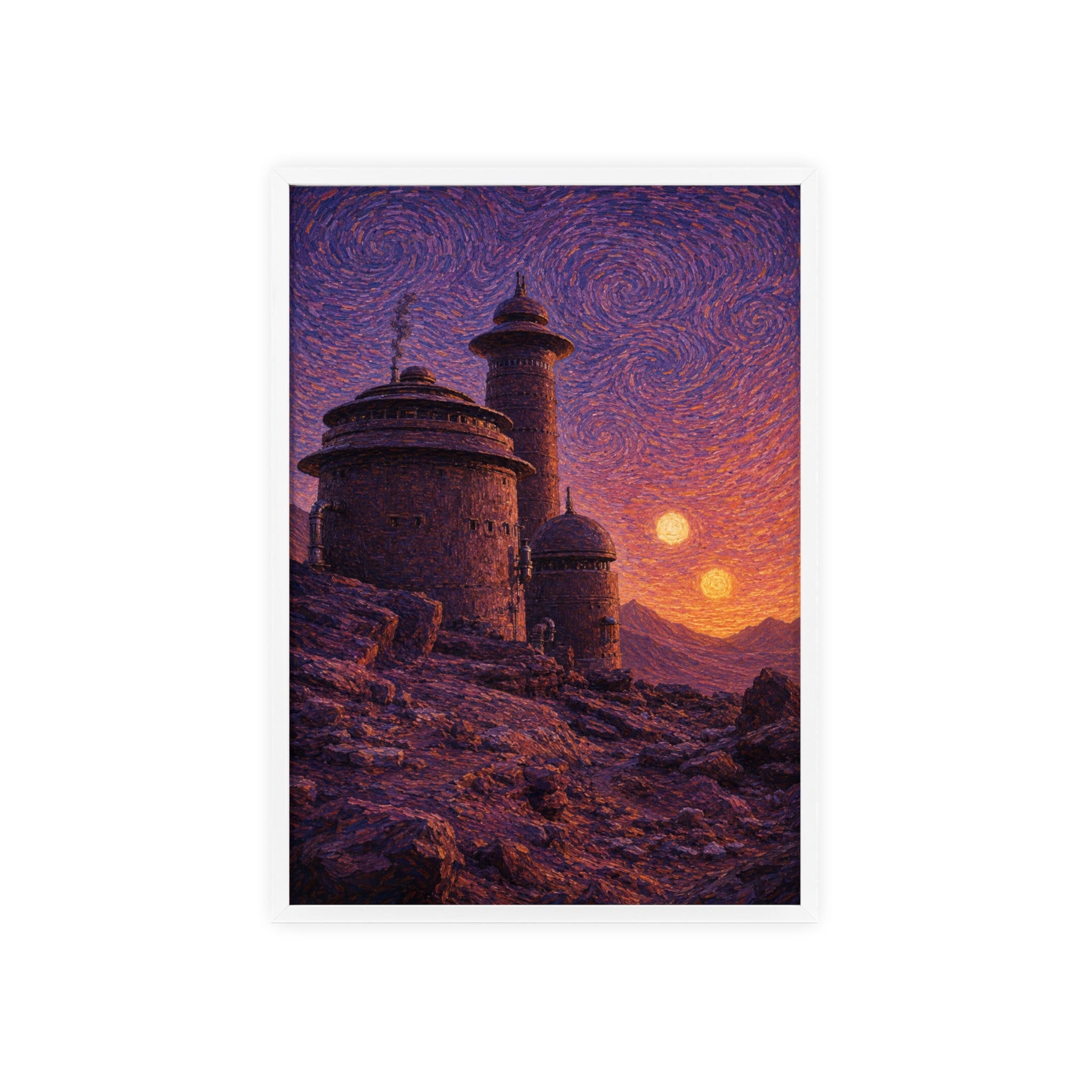 Twin Suns Desert Outpost artwork