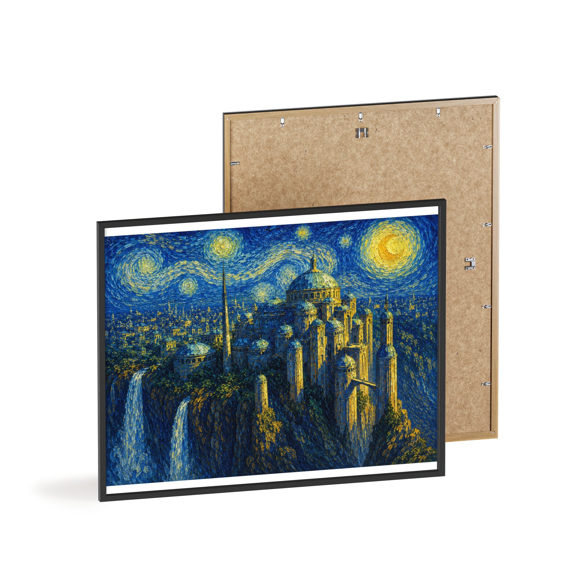 Celestial City Nightscape Artwork