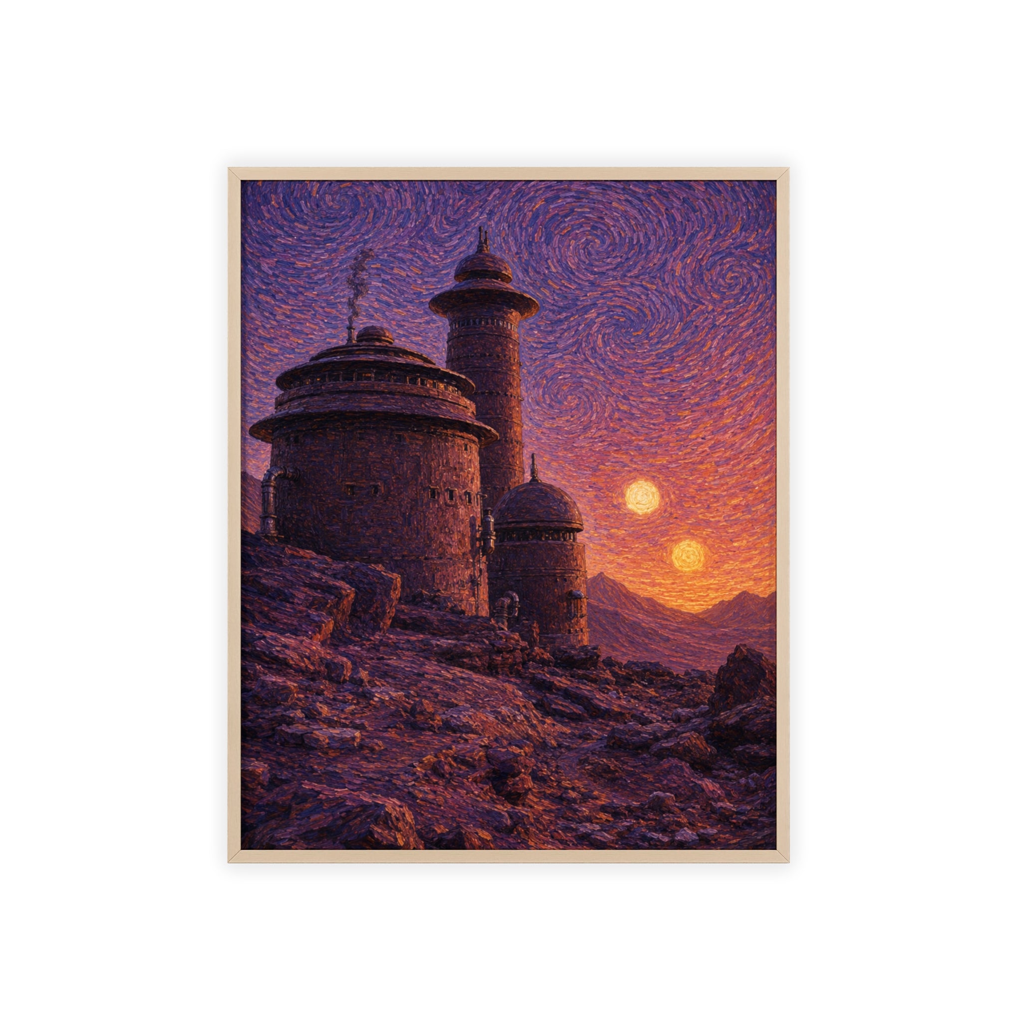 Twin Suns Desert Outpost artwork
