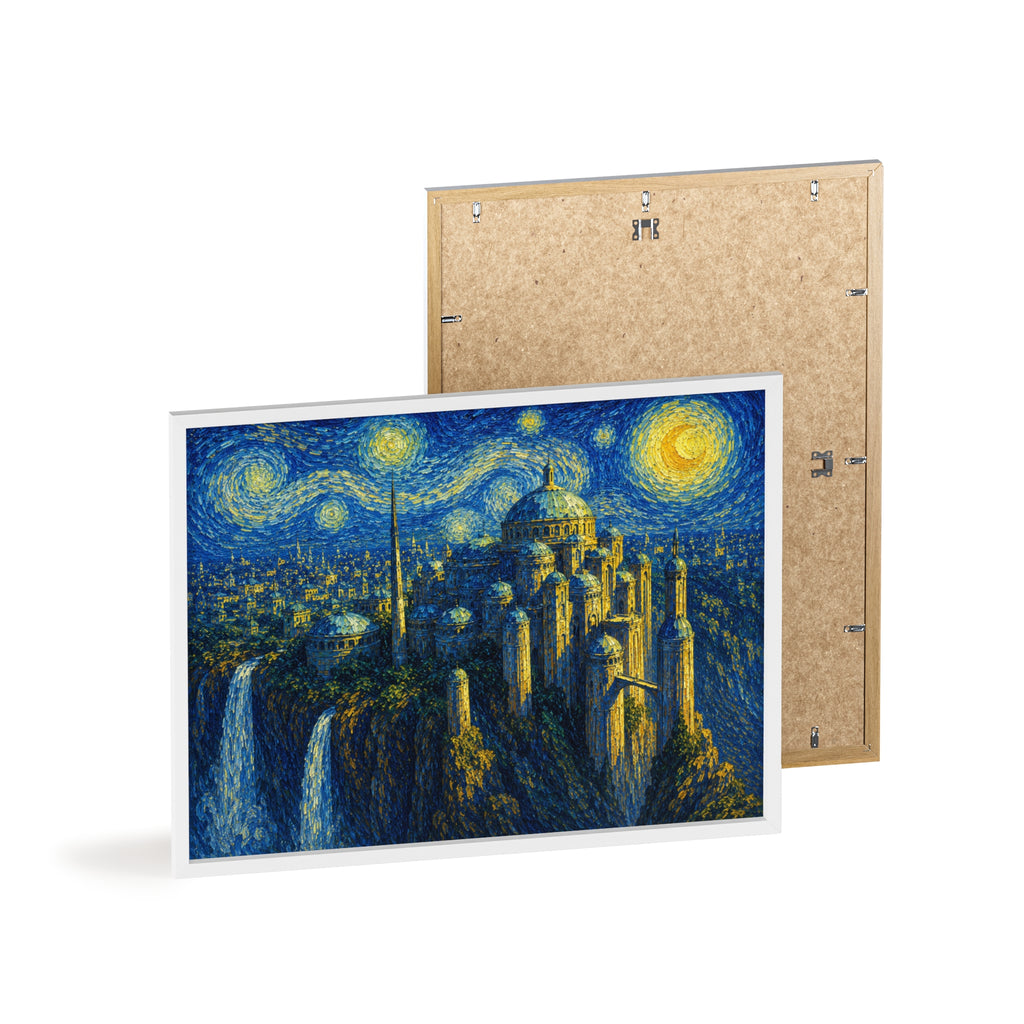 Celestial City Nightscape Artwork