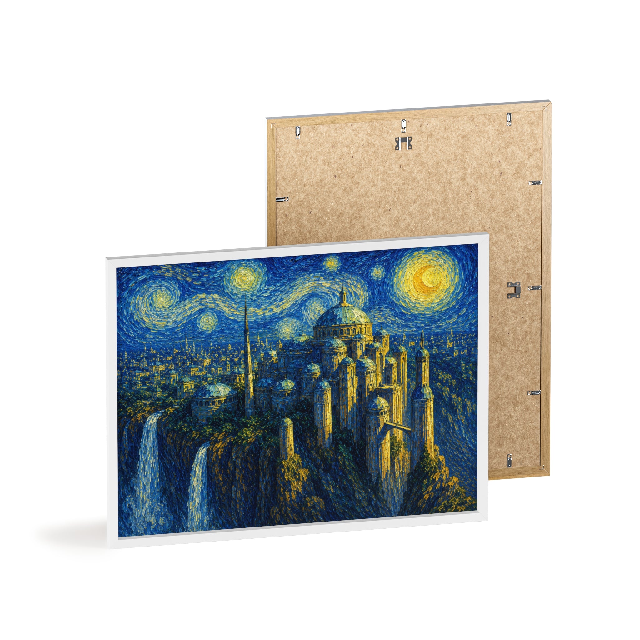 Celestial City Nightscape Artwork
