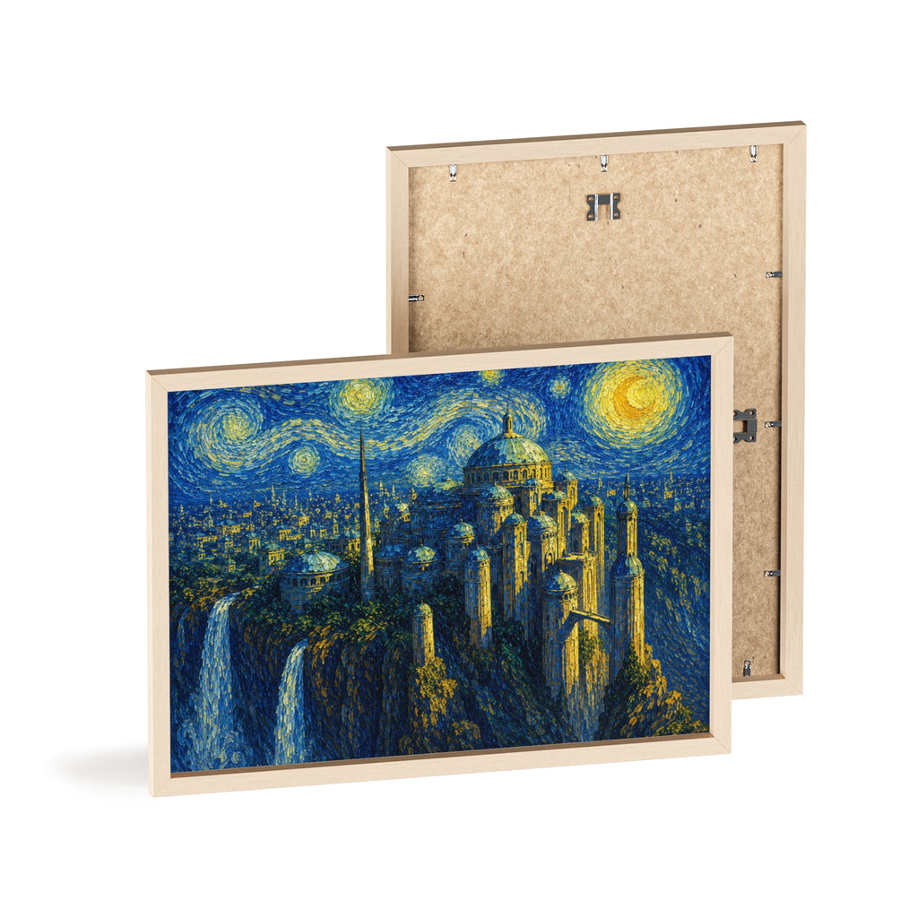 Celestial City Nightscape Artwork