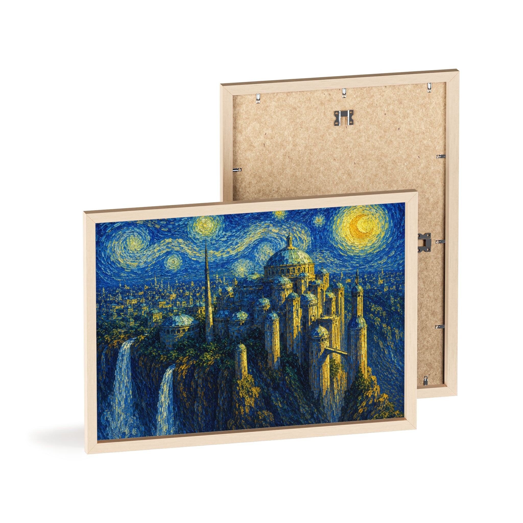 Celestial City Nightscape Artwork