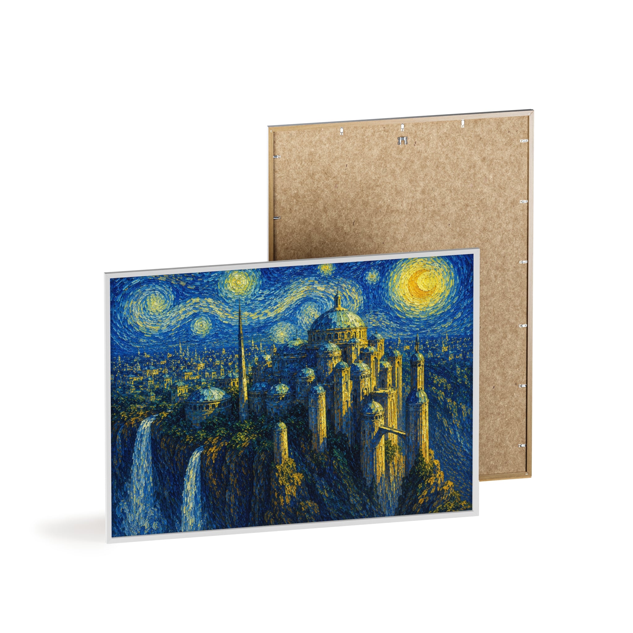 Celestial City Nightscape Artwork