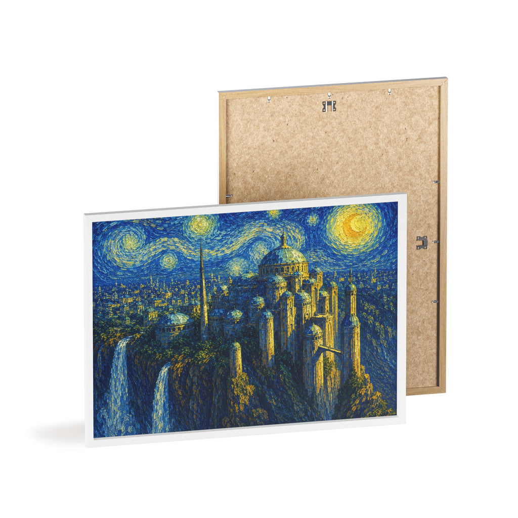 Celestial City Nightscape Artwork