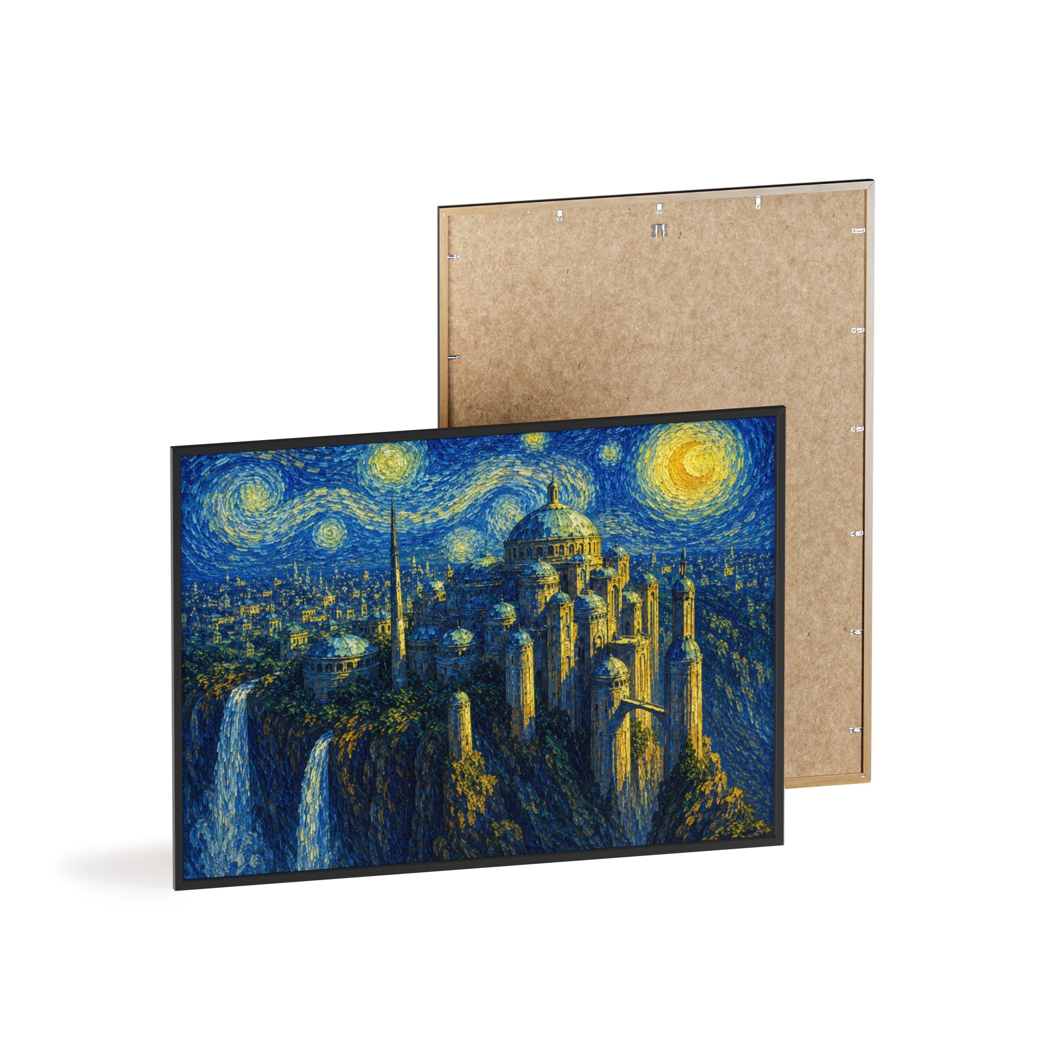 Celestial City Nightscape Artwork
