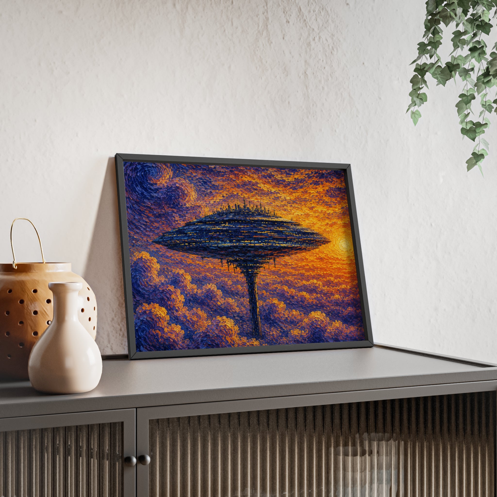 Cloud station Art Work