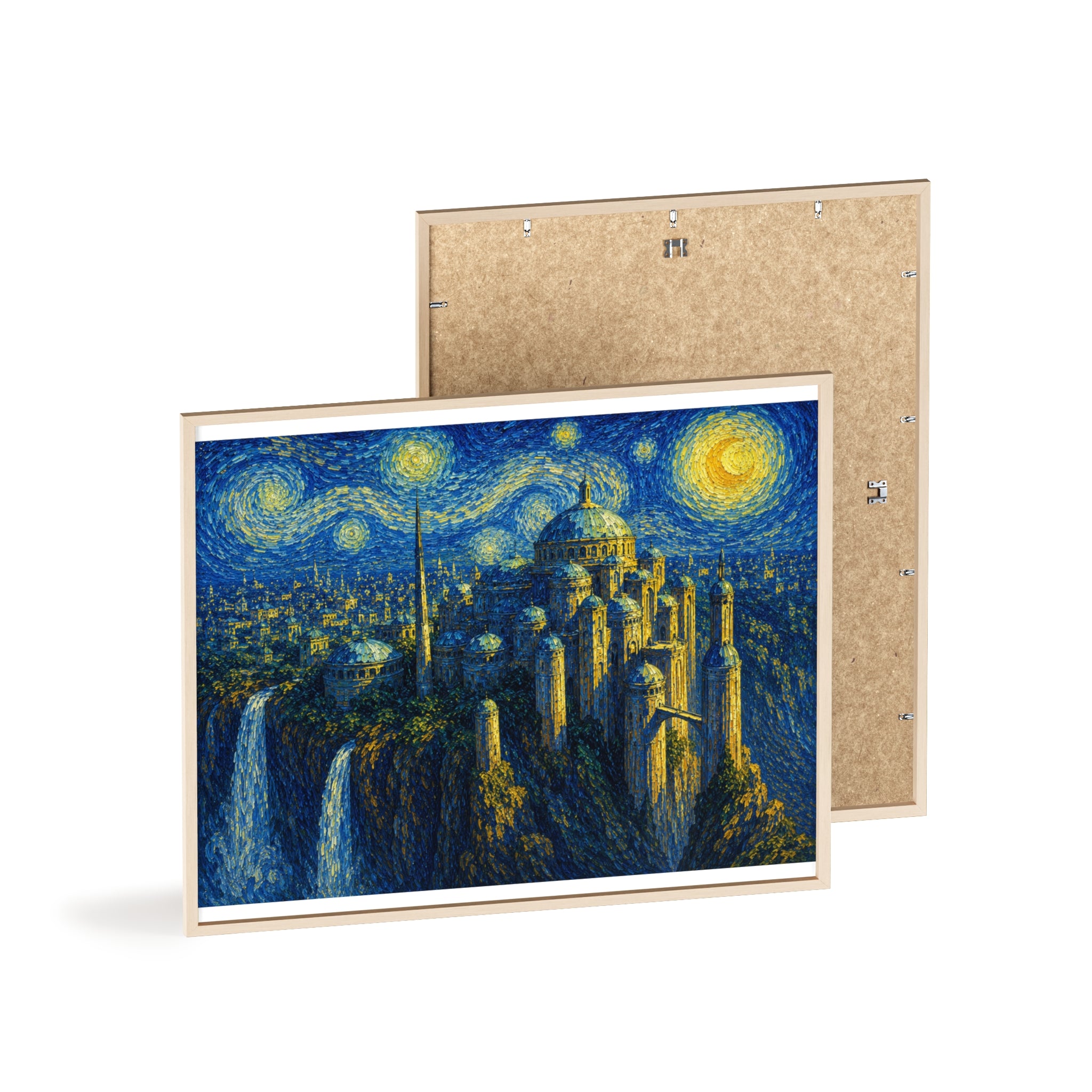 Celestial City Nightscape Artwork
