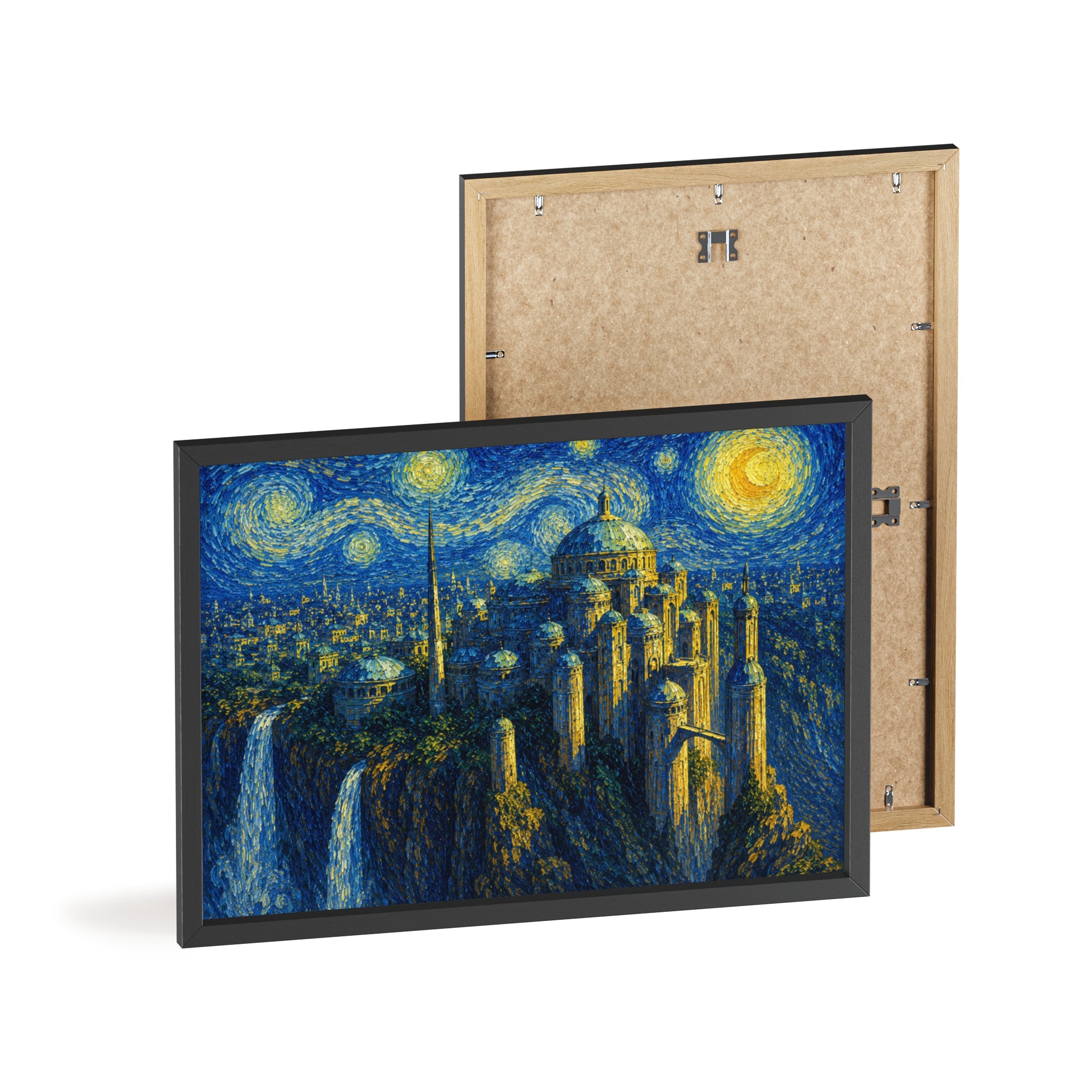 Celestial City Nightscape Artwork