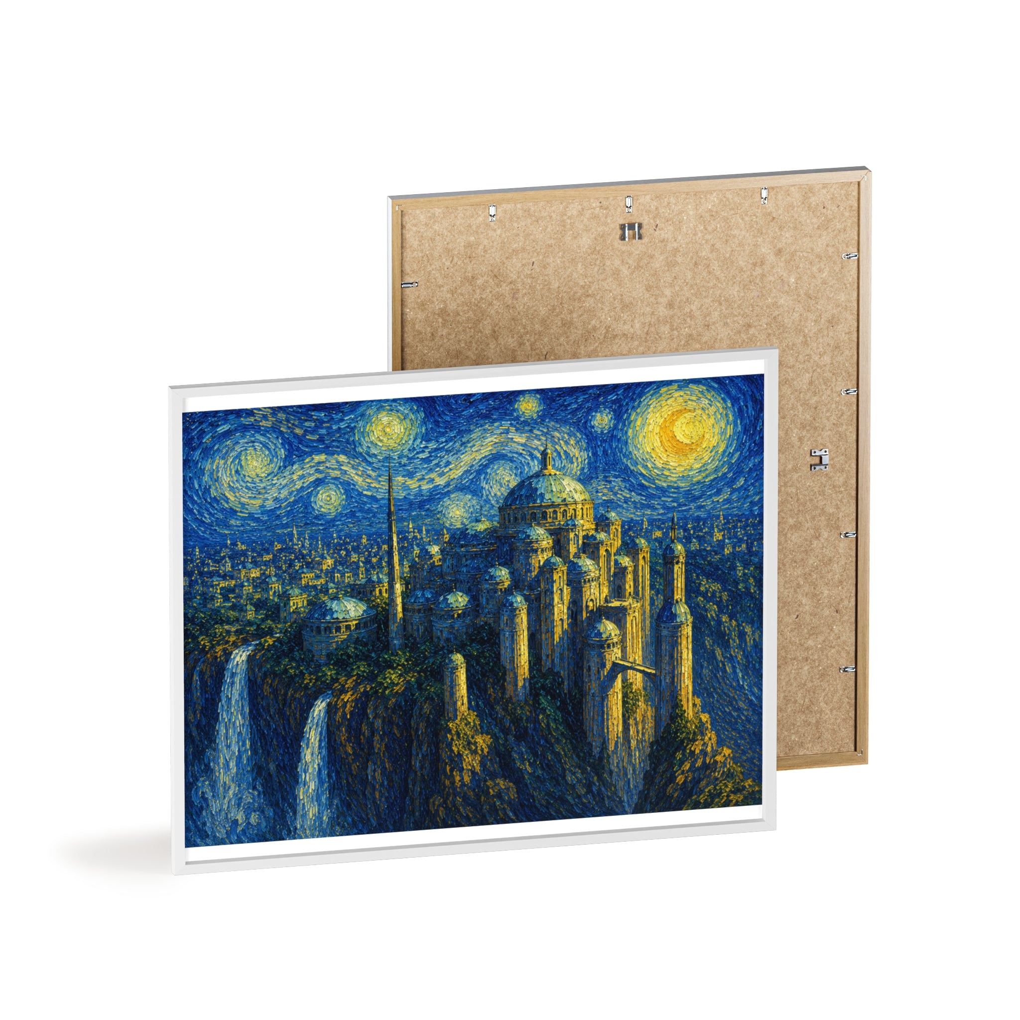 Celestial City Nightscape Artwork