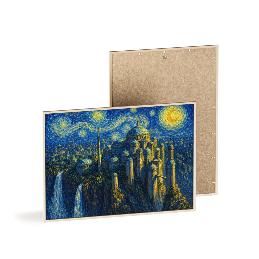 Celestial City Nightscape Artwork